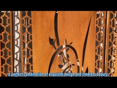 Specjalna grubość Nowoczesne wytrzymałe stalowe panele ekranowe Arkusz OEM / ODM