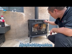 Styl antyczny kuchenka węglowa z żelaza odlewanego