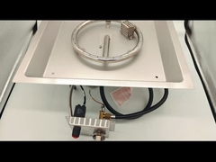 Zastosowalny prostokątny palnik gazowy na zewnątrz w pomieszczeniach