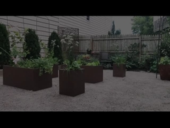 Niestandardowe skrzynki pocztowe, skrzynki do sadzenia, Ozdoby metalowe ogrodowe, odporne na warunki pogodowe.