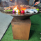 Grill ze stali Corten 19 cali Camping Commercial